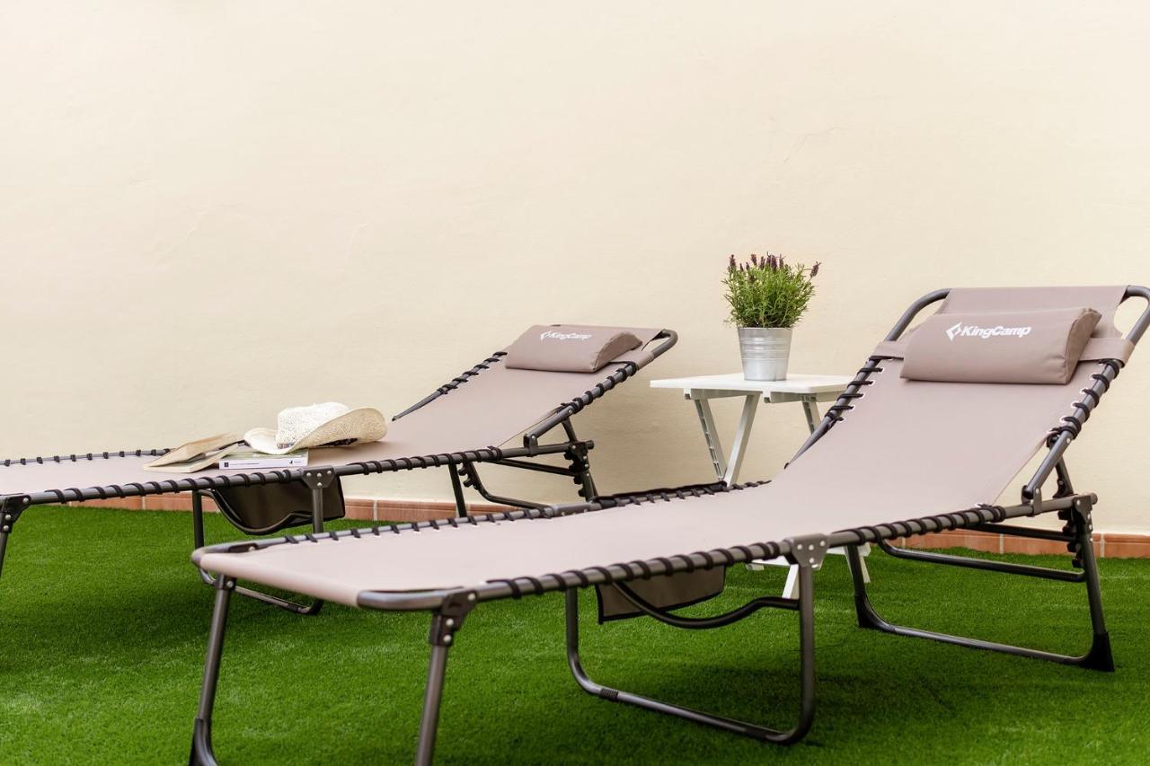 Atico Con Terraza-Solarium Y Piscina 4-6 Personas Wifi A/C Daire Roda Dış mekan fotoğraf